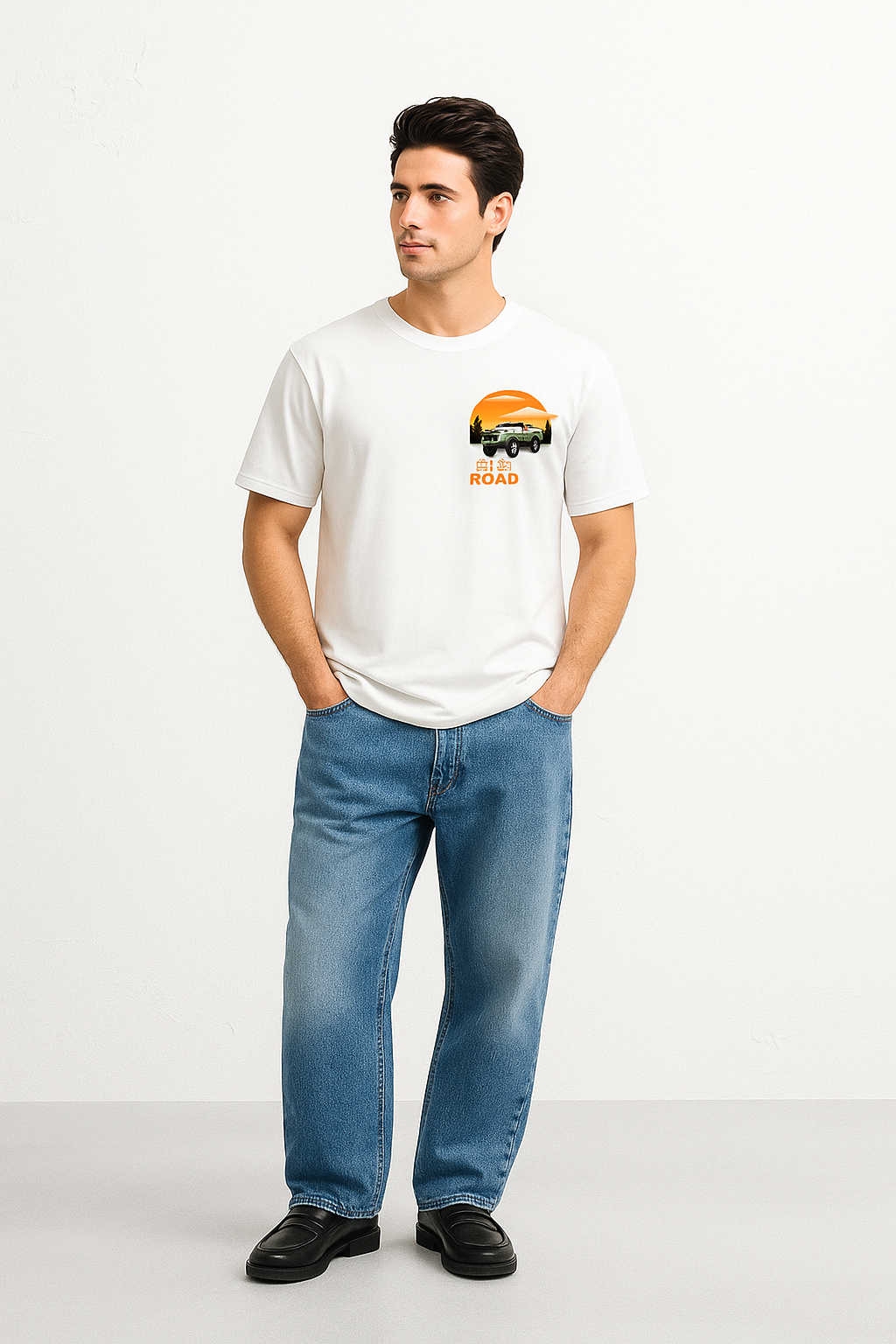 Wild Paths Unisex Oversized Tee