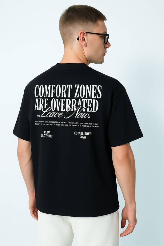 Leave the Comfort Zone Oversize Gym Tee
